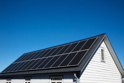 Home with Solar Installation